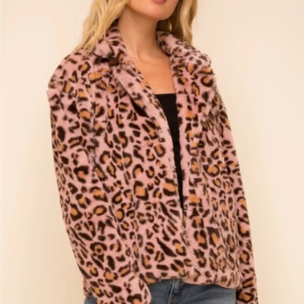 Leopard Fur Jacket - Picture 9 of 12